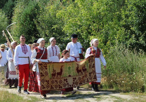 OLEŃ PO BORU CHODIT