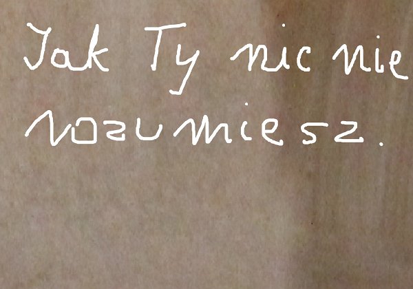 Jak Ty nic nie rozumiesz